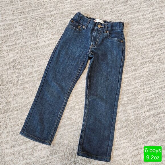 Other - Levi's 511 boy's dark wash straight leg jeans size 6